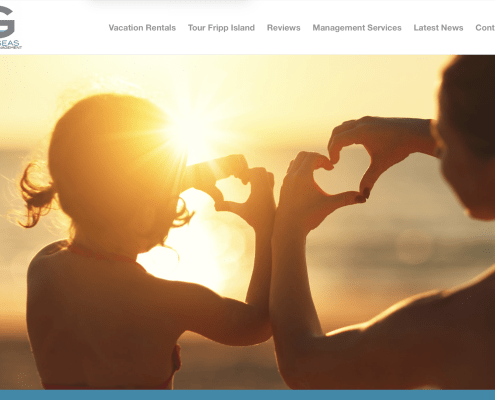Gray Seas Property Management digital marketing project by Sun Sign Designs